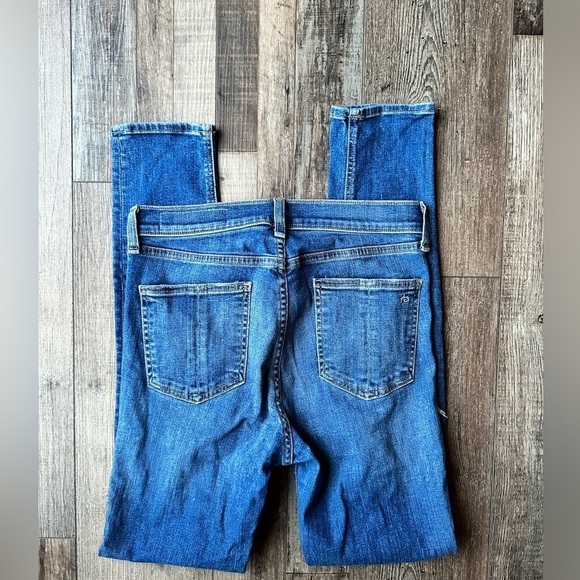 Rag & bone high rise skinny jeans size 29 - Picture 5 of 5
